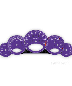 For Porsche 911 997 GT3 / GT3RS: Gauge Faces - OPTIONS - Ultraviolet