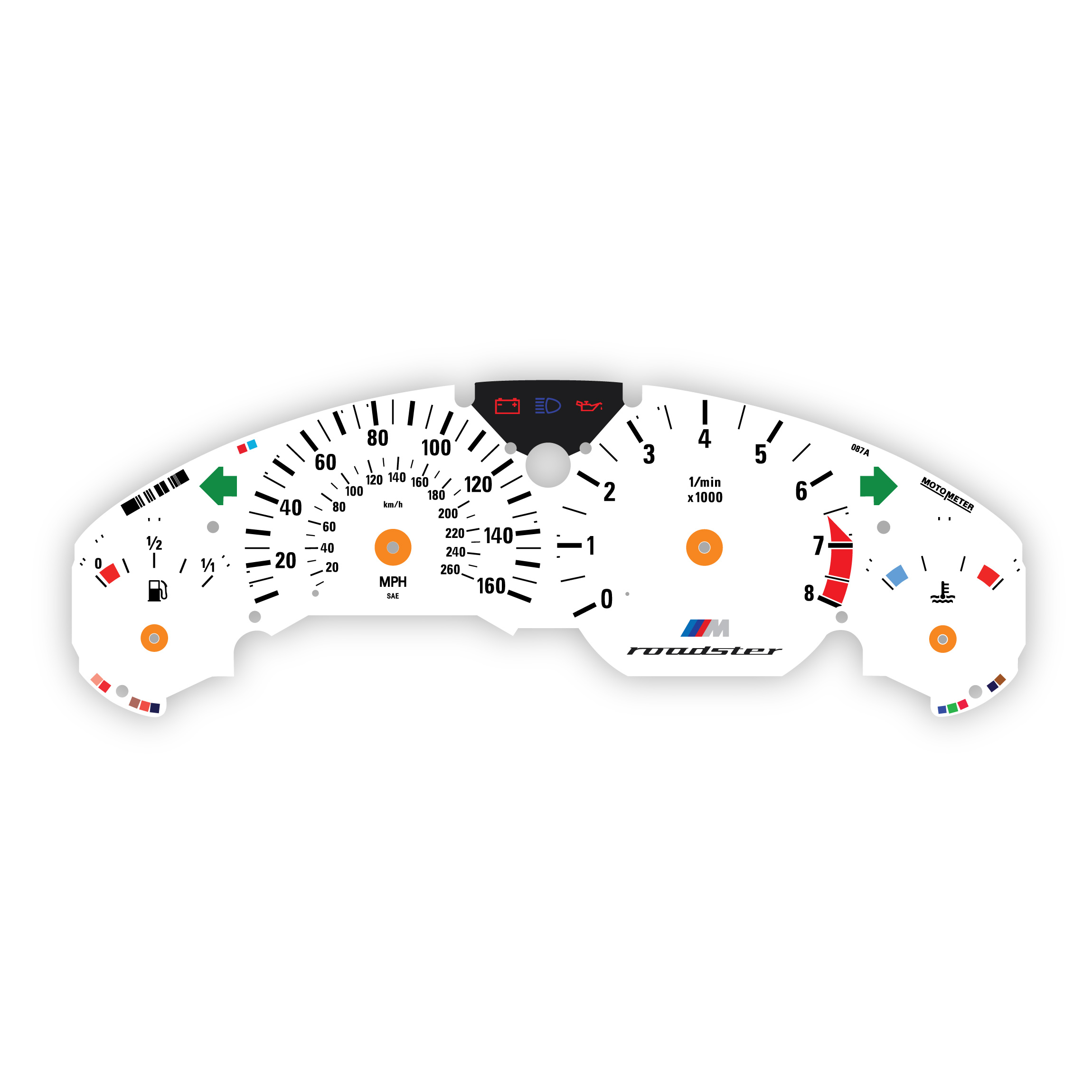 BMW-Z3M-instrument-cluster-gauge-face-dial---US---white