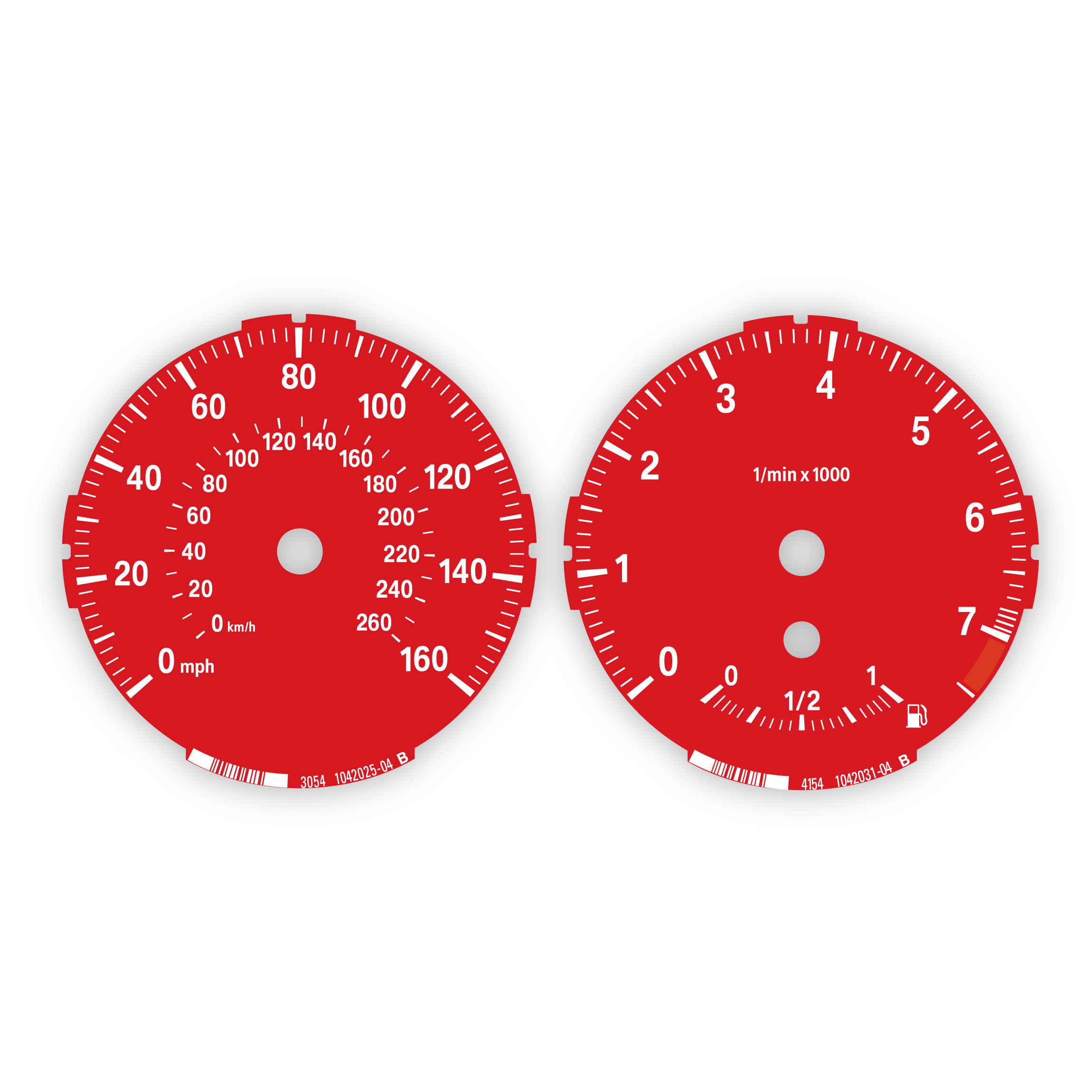 BMW-e82-128i-gauge-faces-dials---red