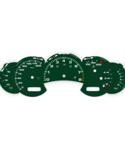 For Porsche 911 996 (Gen 1&2): Gauge Faces - OPTIONS - Dark Green