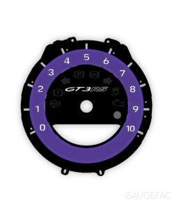 For Porsche 911 992 GT3RS: Gauge Face Tachometer – OPTIONS – Ultraviolet
