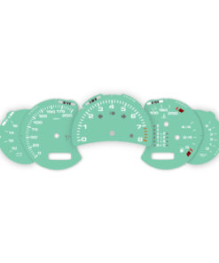 For Porsche 911 996 (Gen 1&2): Gauge Faces - OPTIONS - Light Green