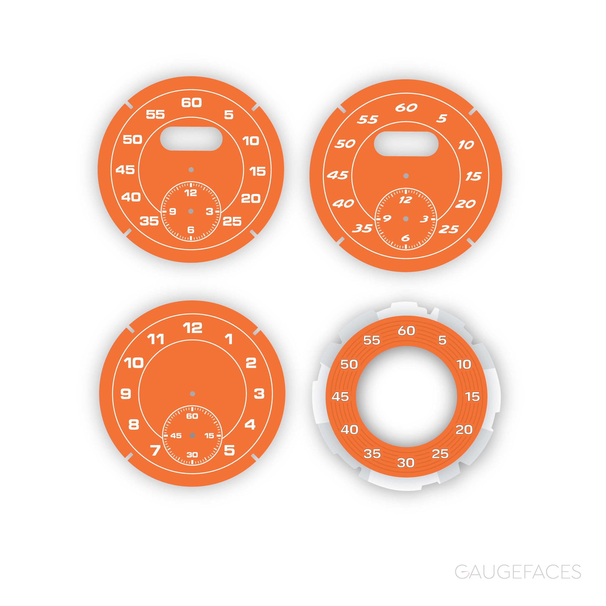 Sport-Chrono_for_porsche_gaugefaces_Papaya_Orange
