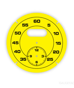 Custom Order: Porsche Sport Chrono Stopwatch - Yellow