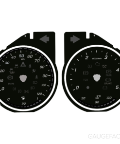 B2B: Mercedes Sprinter Gauge Faces Set - US - OEM