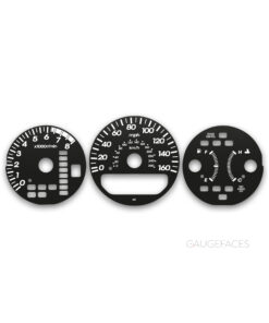 Acura CL Type-S (2001-2003) – Gauge Faces – Black