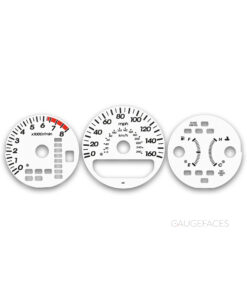 Acura CL Type-S (2001-2003) – Gauge Faces – White