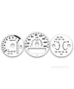 Acura CL Type-S (2001-2003) – Gauge Faces – White