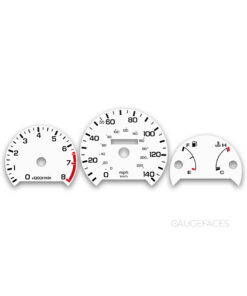 Acura Honda Legend I (1986-1990) – Gauge Faces – White