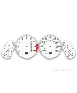 Acura / Honda NSX (1990-2005) – Gauge Faces – White