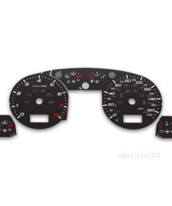 Audi A6 S6 C5 (1997-2005) – Gauge Faces – Black