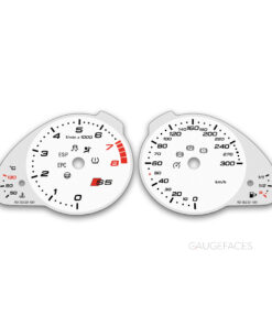 Audi S5 8T (2007-2016) – Gauge Faces – White