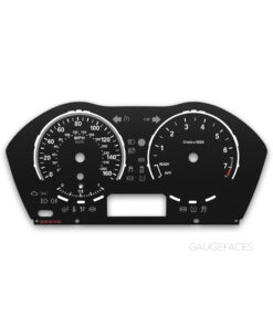 BMW 1 Series F20/F21 (2011-2019) – Gauge Faces – Black