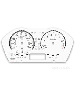 BMW 1 Series F20/F21 (2011-2019) – Gauge Faces – White
