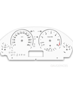 BMW 5 Series F10 F11 (2010-2017) – Gauge Faces – White