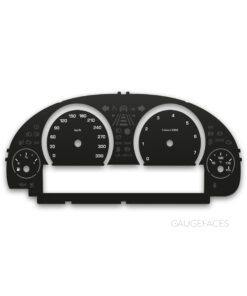 BMW 6 Series F06 F12 F13 (2010-2018) – Gauge Faces – Black
