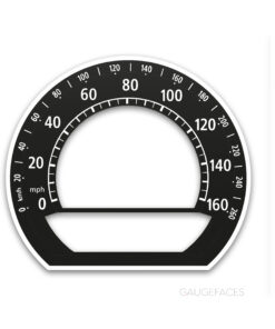 BMW 7 Series E65 E66 (2001-2008) – Speedometer – Gauge Faces – Black