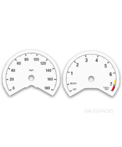 BMW 2 Series M2 F87 (2015-2021) – Gauge Faces – White