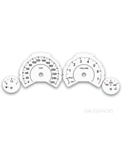 BMW X3 F25 (2010–2017) – Gauge Faces – White