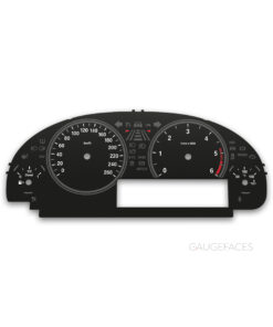 BMW X5 F15 (2013–2018) – Gauge Faces – Black