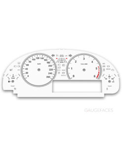 BMW X5 F15 (2013–2018) – Gauge Faces – White