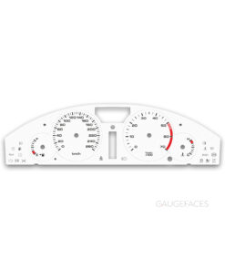 Chrysler 300C LX (2004-2010) – Gauge Faces – White