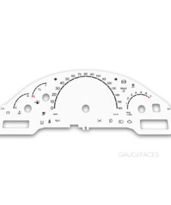 Chrysler Pacifica (2003-2008) – Gauge Faces – White