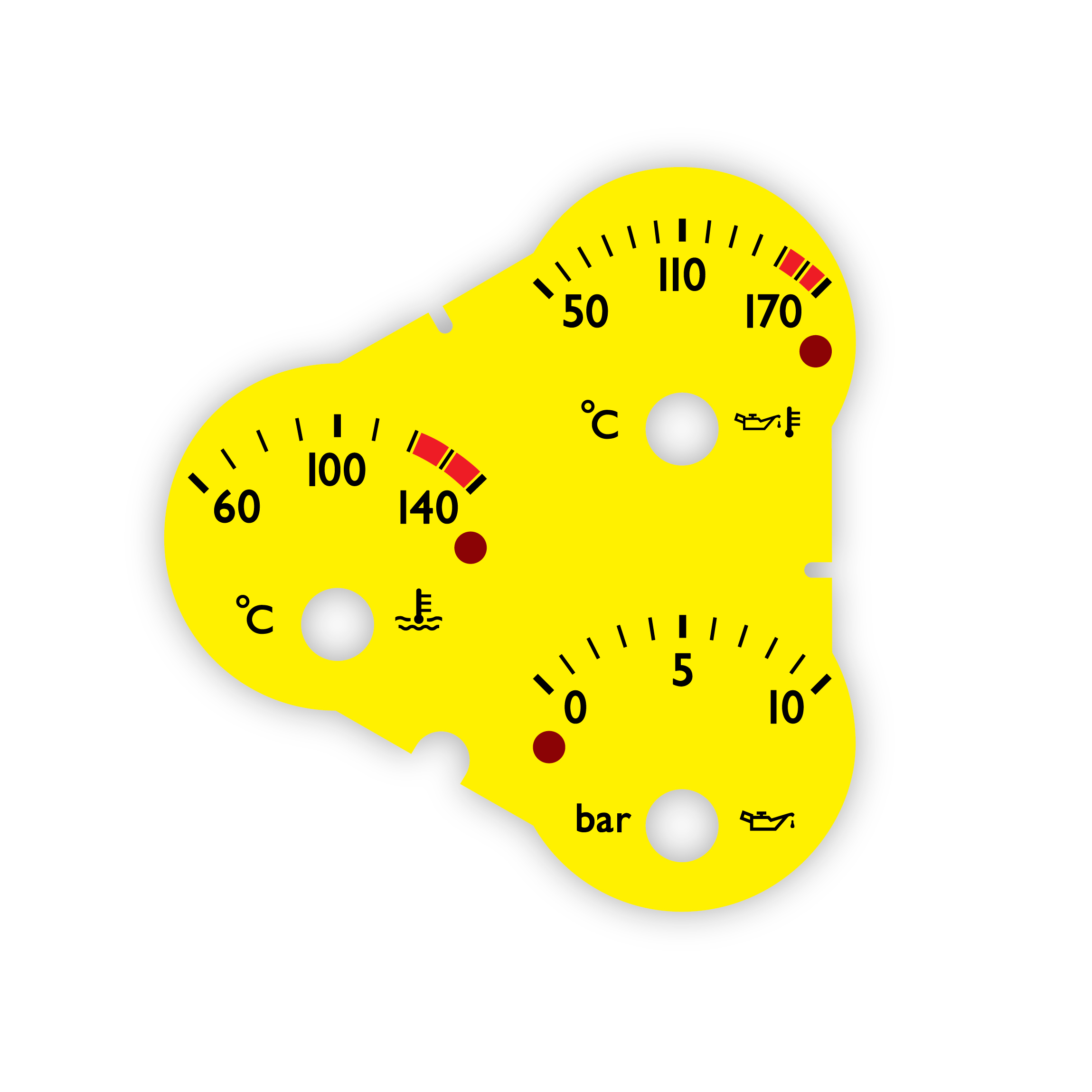 Ferrari-triangle-spider-yellow-celsius