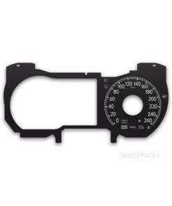 Honda Accord X (2017-2022) – Gauge Faces – Black