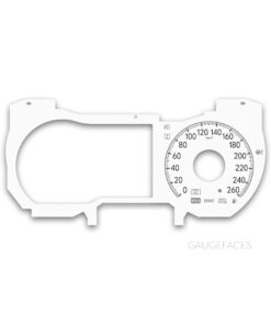 Honda Accord X (2017-2022) – Gauge Faces – White