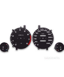 Honda Accord V (1993-1996) – Gauge Faces – Black