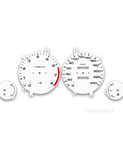 Honda Accord V (1993-1996) – Gauge Faces – White