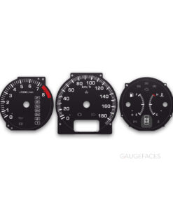 Honda Accord VI (1998-2002) – Gauge Faces – Black