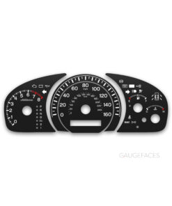 Honda Accord VII (2003-2005) – Gauge Faces – Black