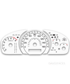 Honda Accord VII (2003-2005) – Gauge Faces – White