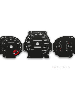 Honda CR-V RD1 RD2 (1995-2001) – Gauge Faces – Black