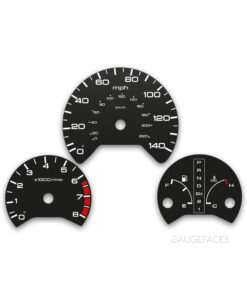 Honda Odyssey II RL1 (1999–2004) – Gauge Faces – Black