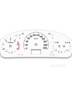 Hyundai Grand Starex H-1 TQ (2007-2015) – Gauge Faces – White