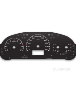 Hyundai Santa Fe 2 CM (2006-2012) – Gauge Faces – Black