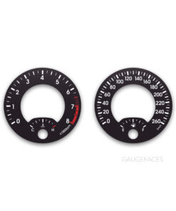 Hyundai Santa Fe 4 TM (2018-2021) – Gauge Faces – Black