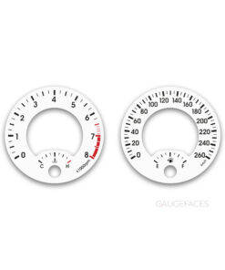 Hyundai Santa Fe 4 TM (2018-2021) – Gauge Faces – White