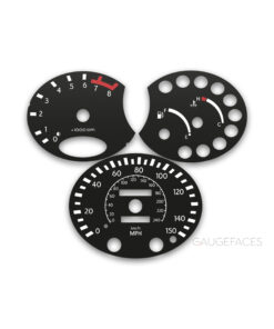 Hyundai Tiburon Coupe Tuscani (2001-2003) – Gauge Faces – Black
