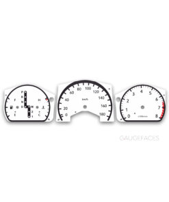 Lexus GS300 (1997–2004) – Gauge Faces – White