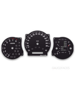 Lexus SC430 Z40 (2001–2005)  – Gauge Faces – Black