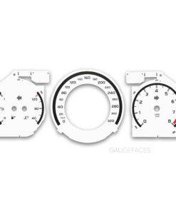 Mercedes Benz CLS W218 (2011–2018) – Gauge Faces – White