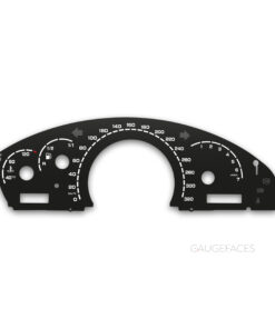 Mercedes-Benz CL-Class C215 (1999-2006) – Gauge Faces – Black