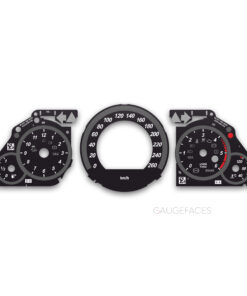 Mercedes-Benz E-Class W212 (2010–2016) – Gauge Faces – Black