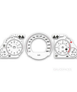 Mercedes-Benz E-Class W212 (2010–2016) – Gauge Faces – White