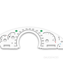 Mercedes-Benz S-Class W220 (1999–2006) – Gauge Faces – White