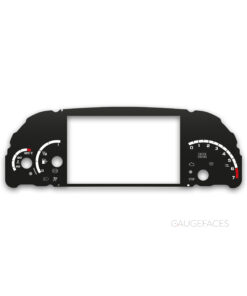 Mercedes-Benz S-Class W221 (2005–2013) – Gauge Faces – Black